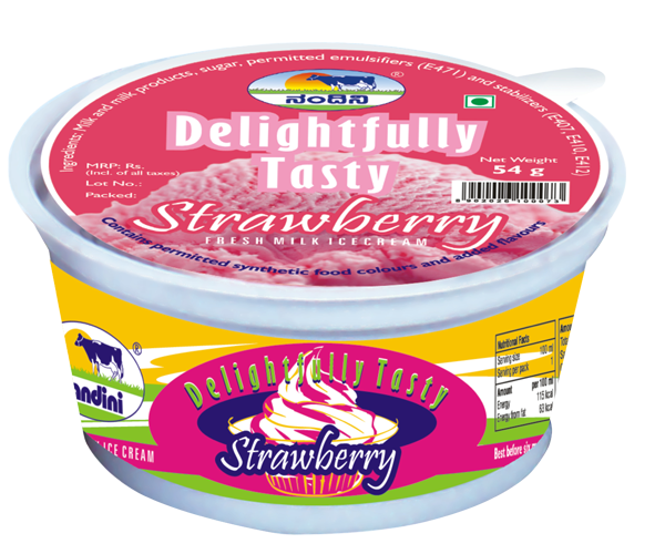 Ice Cream Cup – Strawberry